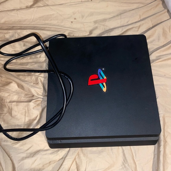 Just ps4 slim don’t have power cord and no controller